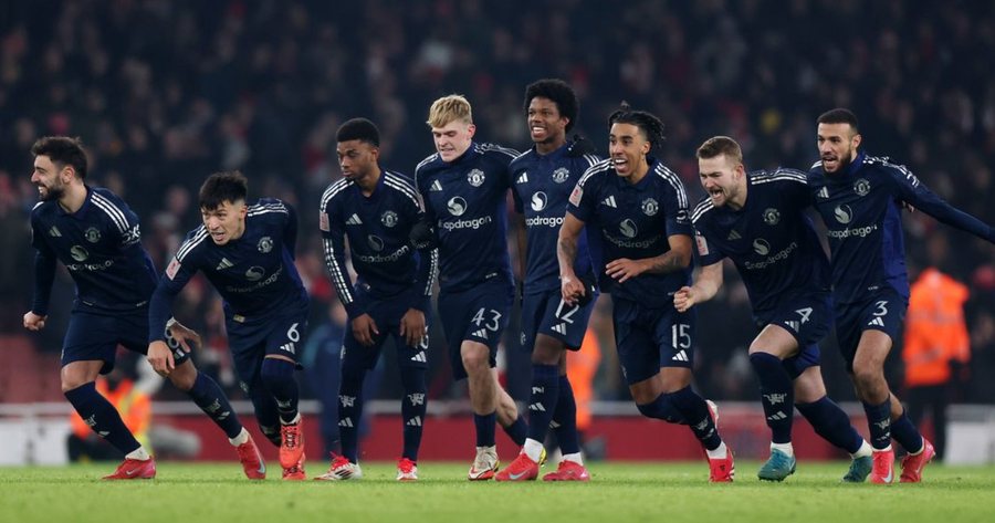 Manchester United madhështor, eliminon Arsenalin pas penalltive në FA Cup