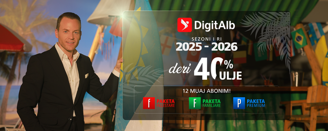 DigitAlb nis sezonin e ri televiziv me ulje deri në 40%