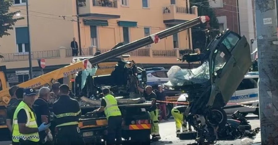 Po ndiqeshin nga policia në Bolonja, të rinjtë shqiptarë përplasen me shtyllën. Ndërron jetë njëri prej tyre
