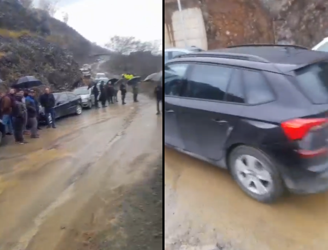 Pas gjashtë orësh pritje në shi, dështon takimi i minatorëve të Spaçit me përfaqësuesit e qeverisë