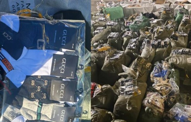 REKORD/ Mbi 103 mijë veshje Adidas e Gucci të falsifikuara kapen në Durrës!
