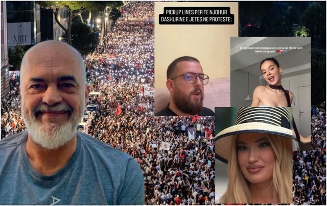 “Poshtë Kryeministri, po ti rri lart meje”, Rama ironizon postimet e influencerëve për protestat