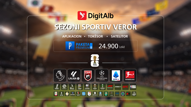 Një sezon sportiv veror fenomenal ju pret në DigitAlb