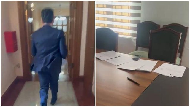 Kredia 302 mln $ nga SHBA, Agron Shehaj merr kopjen e vetme të marrëveshjes konfidenciale dhe largohet me vrap