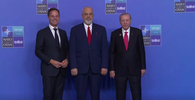 Samiti i NATO-s, Edi Rama pritet nga Mark Rutte dhe Presidenti Erdogan
