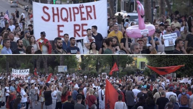 Nis dita e 38-të e protestës në Tiranë