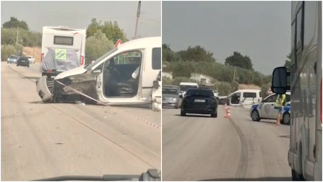 Aksident në aksin Peqin-Elbasan, plagoset një drejtues mjeti
