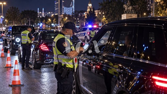 Makinat luksoze nën “skaner”, Policia e Tiranës kontrolle në kryeqytet për të zbuluar pasuri me burim kriminal!