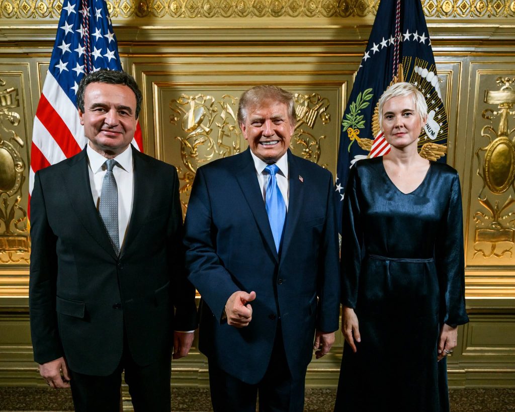 Albin Kurti takon Trump!