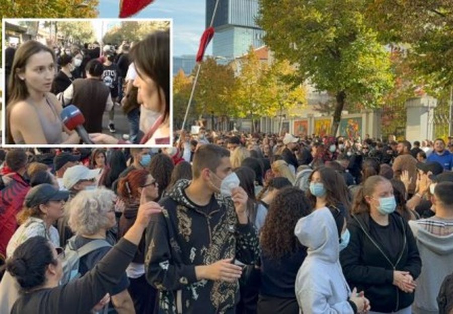“Ose ne ose ai, nuk ka rrugë tjetër”, studentja: Ne nuk dorëzohemi!
