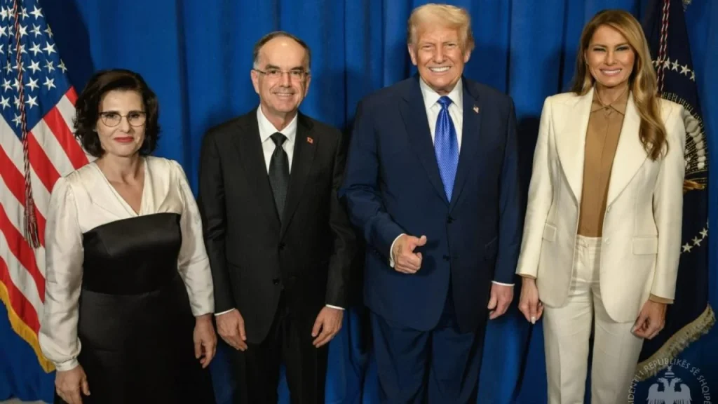 Presidenti Donald Trump uron kombin shqiptar në Ditën e Pavarësisë