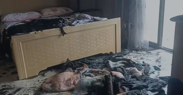 Zjarri përfshin pallatin në Lushnje, dyshohet se 40 vjeçari i vuri flakën apartamentit të tij dhe u largua