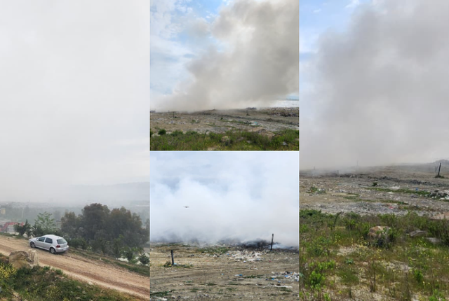 Skandali mjedisor në Shkodër/ Tymi i dendur ndot zonën, prej dy ditësh në flakë landfilli i Bushatit!