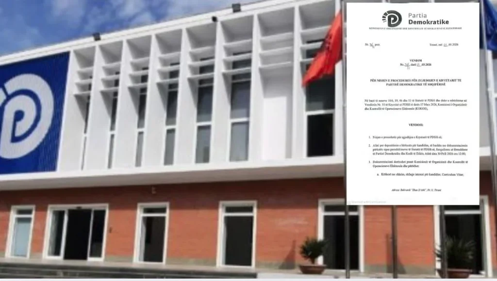 Gara për kreun e PD, vendimi për zgjedhjet publikohet vetëm një ditë para mbarimit të afatit të regjistrimit të kandidatëve