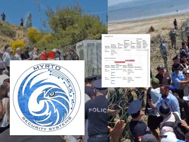 Kompania “Myrtaj Security”, përfituese tenderash dhe e akuzuar në të shkuarën për pengmarrje