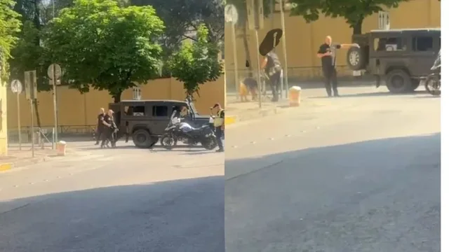 Panik në Tiranë, sendi i dyshimtë pranë Ambasadës Amerikane ngre në këmbë policinë