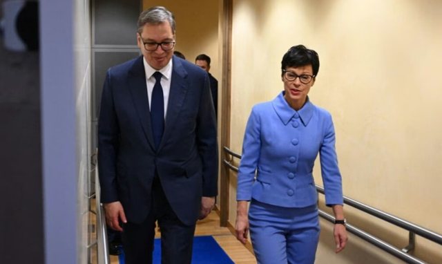 “Nuk i kontaktoj ata që i duan të keqen Serbisë” – Presidenti serb sulmon Marta Kos, pas lajmit për vizitën e saj në Kosovë