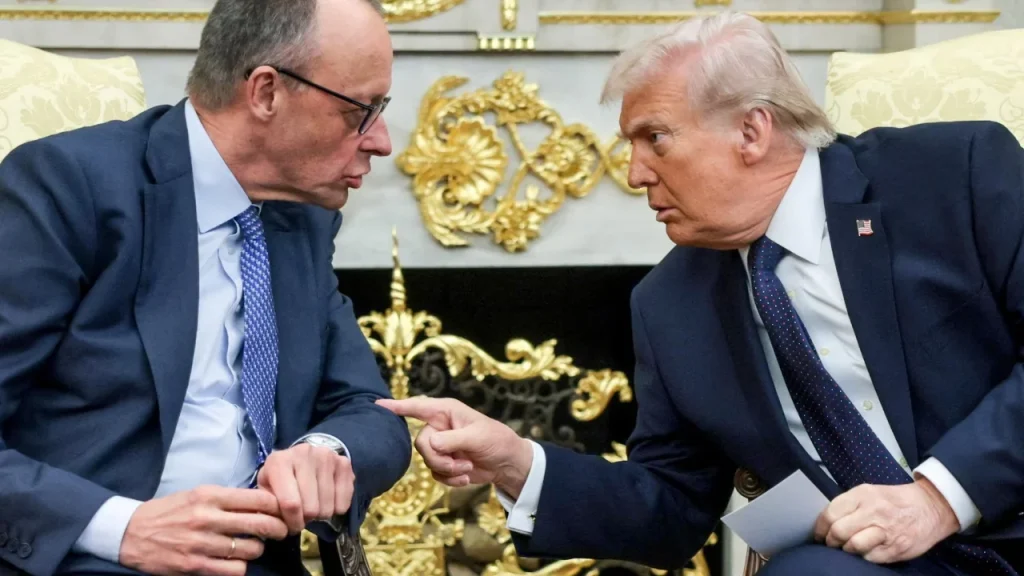 “Nuk është çudi që janë kaq keq”/ Trump ‘acarohet’ me Merz, Kancelari gjerman i kthen reston Presidentit amerikan: Busulla jonë është…