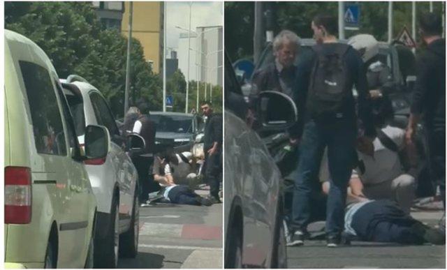 Aksident në Tiranë, makina përplas biçikletën në rrugën “Bardhyl”