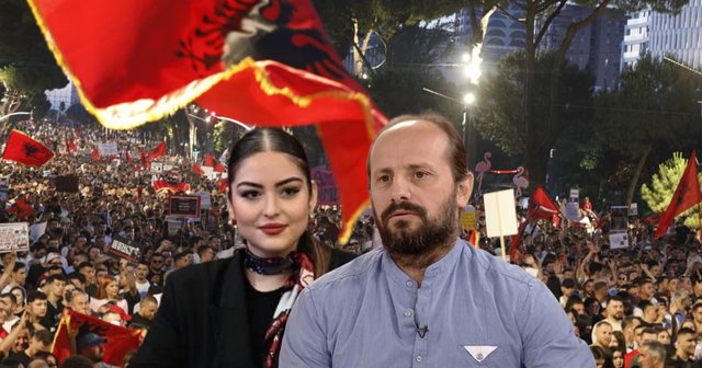 Dritan Goxhajn e sulmon dhe Sara Mila: E ke vendin në ferr, je anti-amerikan dhe mohues i gjakut shqiptar. Karikaturë gjeopolitike