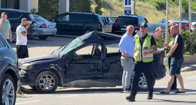 Aksident i rëndë në aksin Pogradec–Qafë Thanë, plagosen dy persona