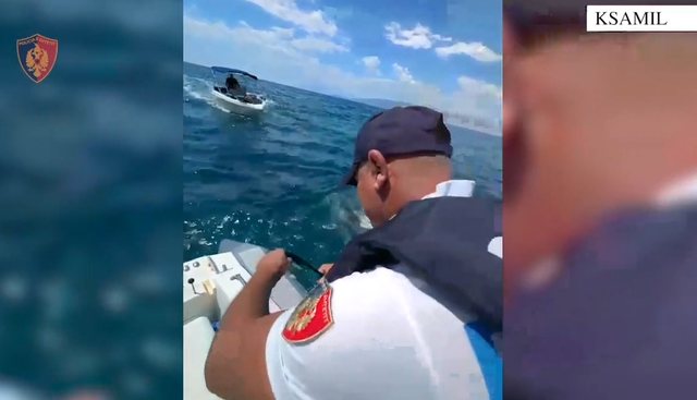 Policia shpëton dy turistët ukrainas në Ksamil, që po iu fundosej skafi