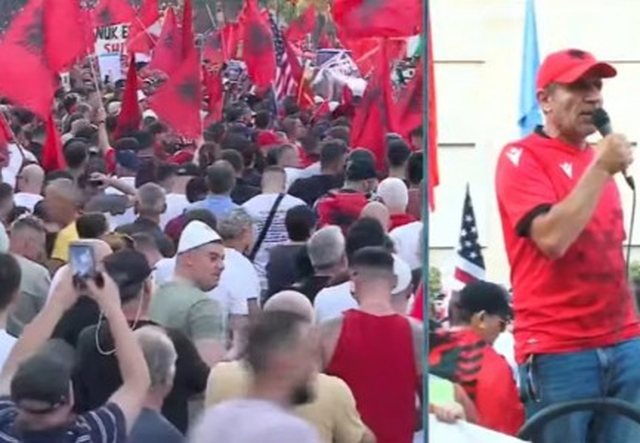 “I kemi duart me kallo” – Protestuesi nga diaspora i përgjigjet Ramës: Ikëm me gomone e vijmë me makina luksoze se kemi punuar, o hajdut