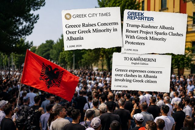 Media greke po e shndërron Zvërnecin në një çështje të minoritetit grek