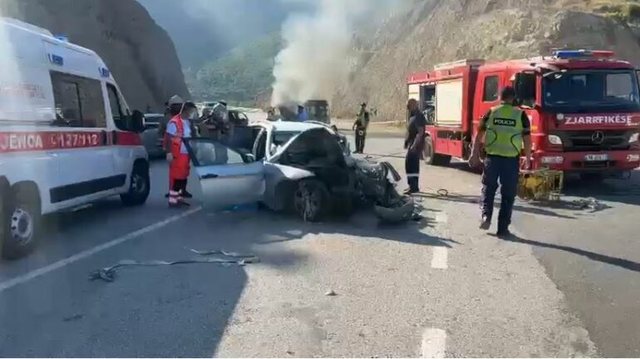 Aksident rrugor në Dhërmi – 4 të plagosur