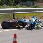 Vlorë: Aksident rrugor, përplaset motori me automjetin, plagoset drejtuesi
