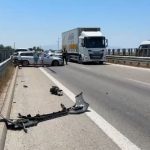 Aksident në autostradën Tiranë-Durrës