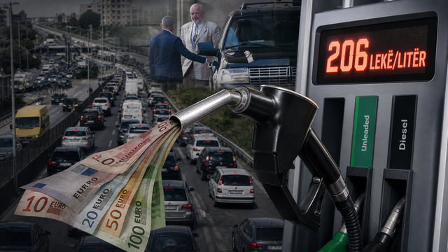 Nafta “fluturon” në 206 lekë!