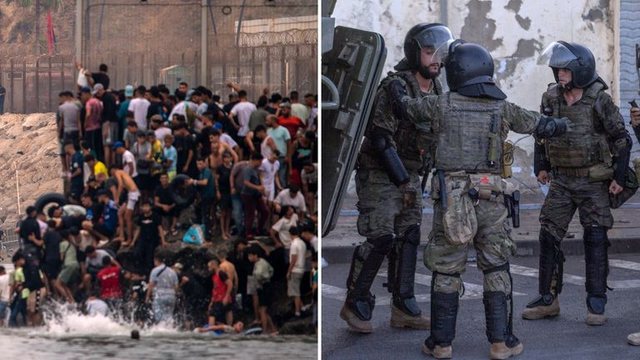 Rreth 60 mijë migrantë mësyjnë në enklavën spanjolle Ceuta, mbi 50 të vdekur. Madridi dërgon ushtrinë