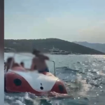 Rrezikuan të mbyteshin pasi iu prish në mes të detit pedaloni, shpëtohen 5 turistë suedezë në Ksamil