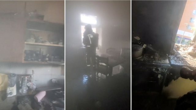 Zjarr në një apartament pranë stadiumit “Selman Stërmasi”