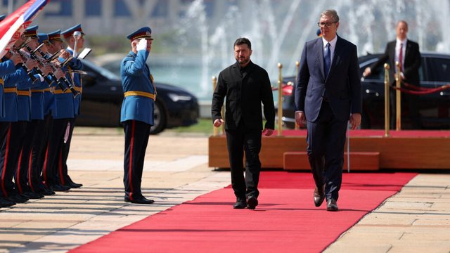 Zelensky tha në Serbi se nuk e njeh Kosovën, reagon Ministria e Jashtme e Shqipërisë