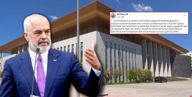 “Na jepni rrogat ose shihemi në gjyq”, Rama i përgjigjet ultimatumit të magjistratëve!