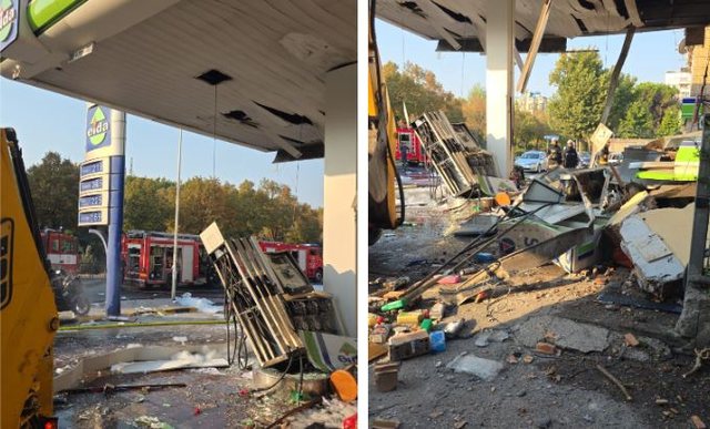 Tre punëtorë mbetën të plagosur dhe dëme të konsiderueshme… Te karburanti EiDA shpërtheu depozita e gazit, po furnizohej një makinë