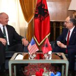 Presidenti Begaj pret letrat kredenciale të ambasadorit të ri të SHBA-ve në Tiranë, Eric Wendt!