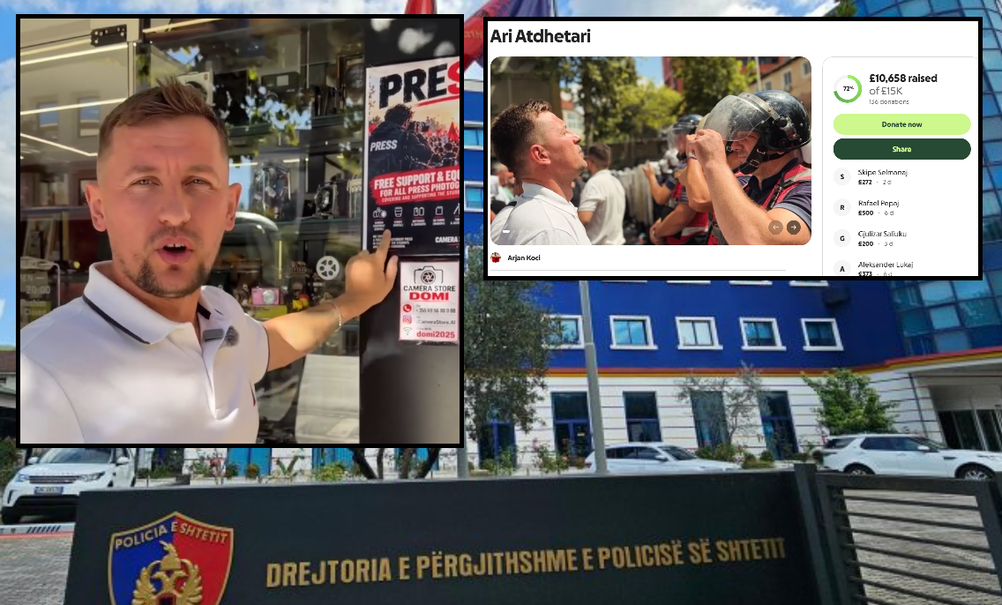 U procedua nga Antiterrori, kush është Arjan Koçi që u prezantua si gazetar dhe hapi GoFundMe për protestën