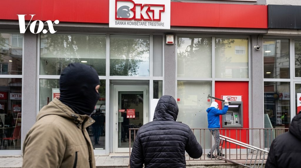 Marshim i dhunshëm, protestuesit thyejnë xhamat dhe futen në ambientet e BKT