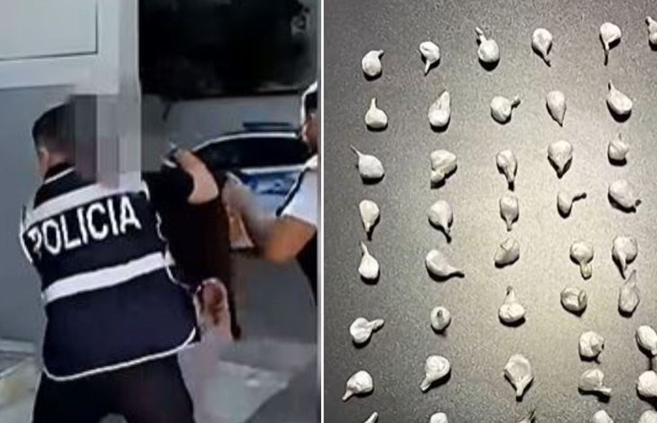 Shitja e drogës pranë shkollave, arrestohet 26-vjeçari! (Të riut i sekuestrohet kokainë dhe një thikë)